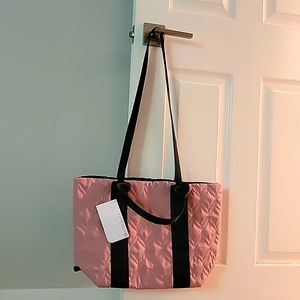 NEW Pink and Black Day Tote